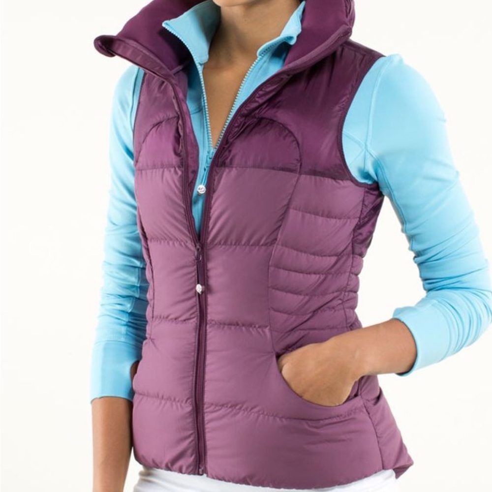 Lululemon Women's Plum Purple Fluffin’ Awesome Puffer Vest